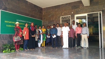 Garden visit at Madhavaram, Chennai